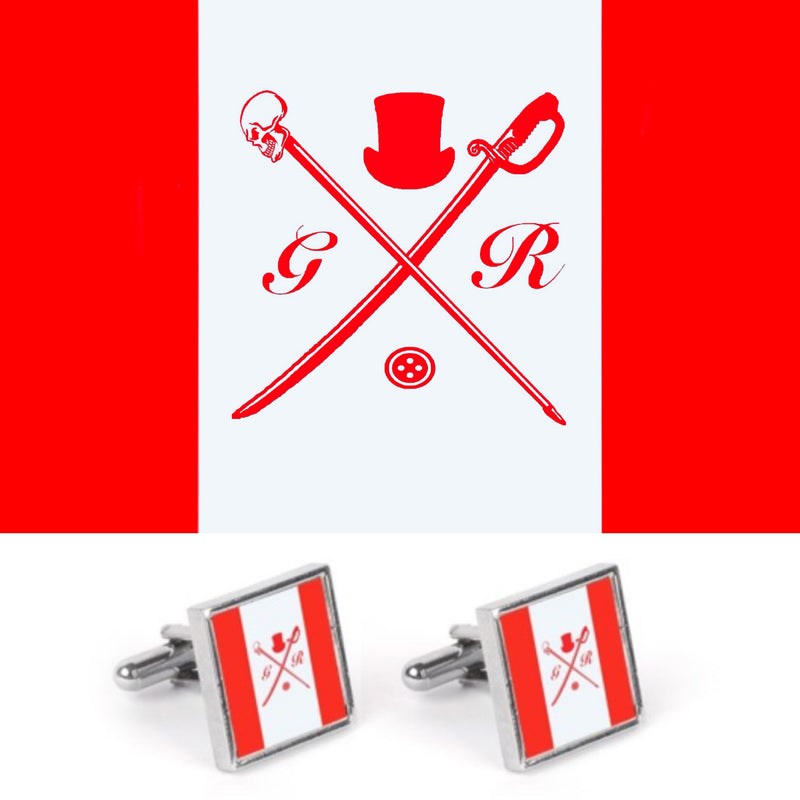 Canadian flag Gentleman Rogue cufflinks