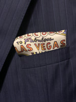 Fabulous Las Vegas Purple Pocket Square