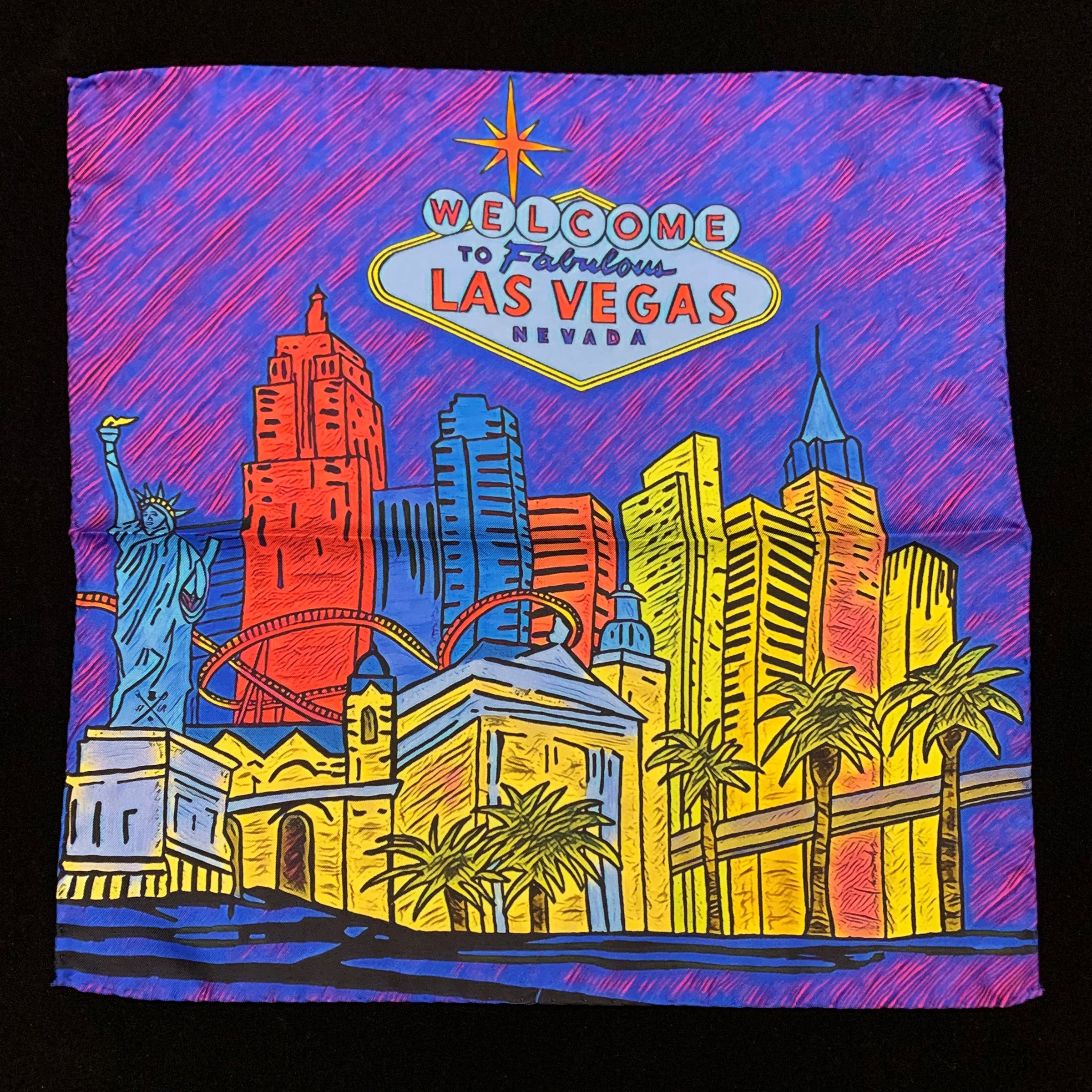 Fabulous Las Vegas Sunset, Pocket Square