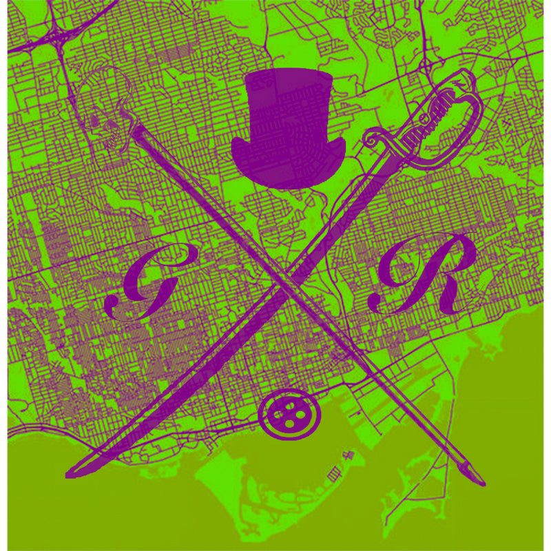 Toronto Street Map Green